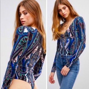 Free People Pick a Place bodysuit - XS